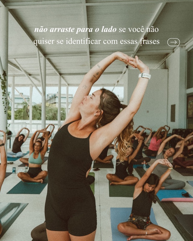 Aula presencial do Varanda Yoga